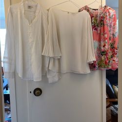 Women’s Blouses- All 3 For $12 