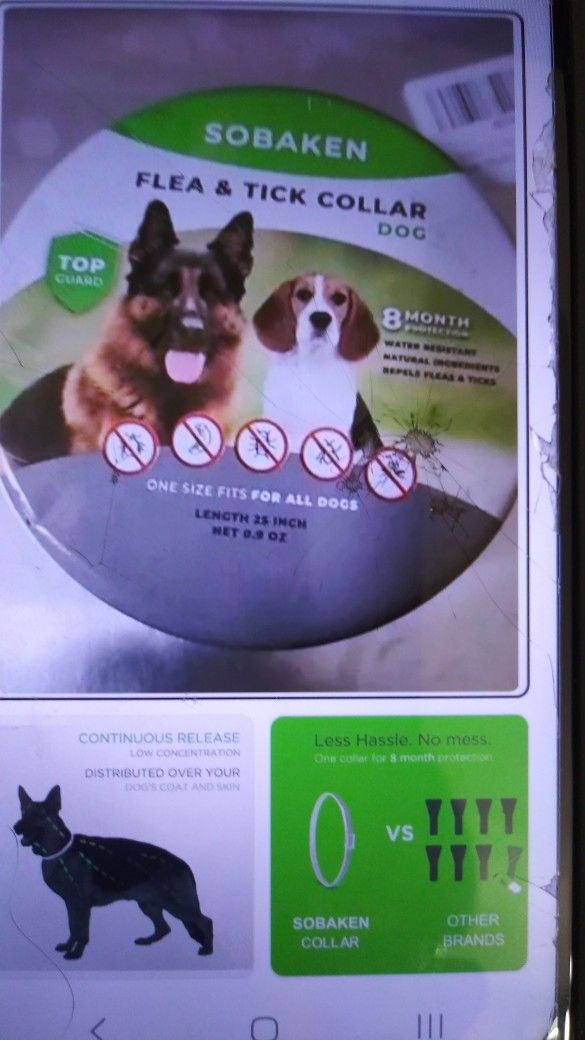 Sobaken - Dog Flea Collar