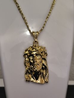 Jesus piece pendant