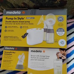 Brand New Double Breast Pump And Accessories