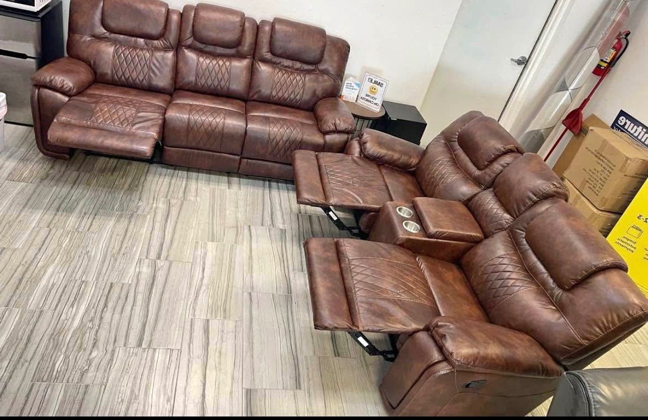 Santiago two piece sofa and loveseat $1199