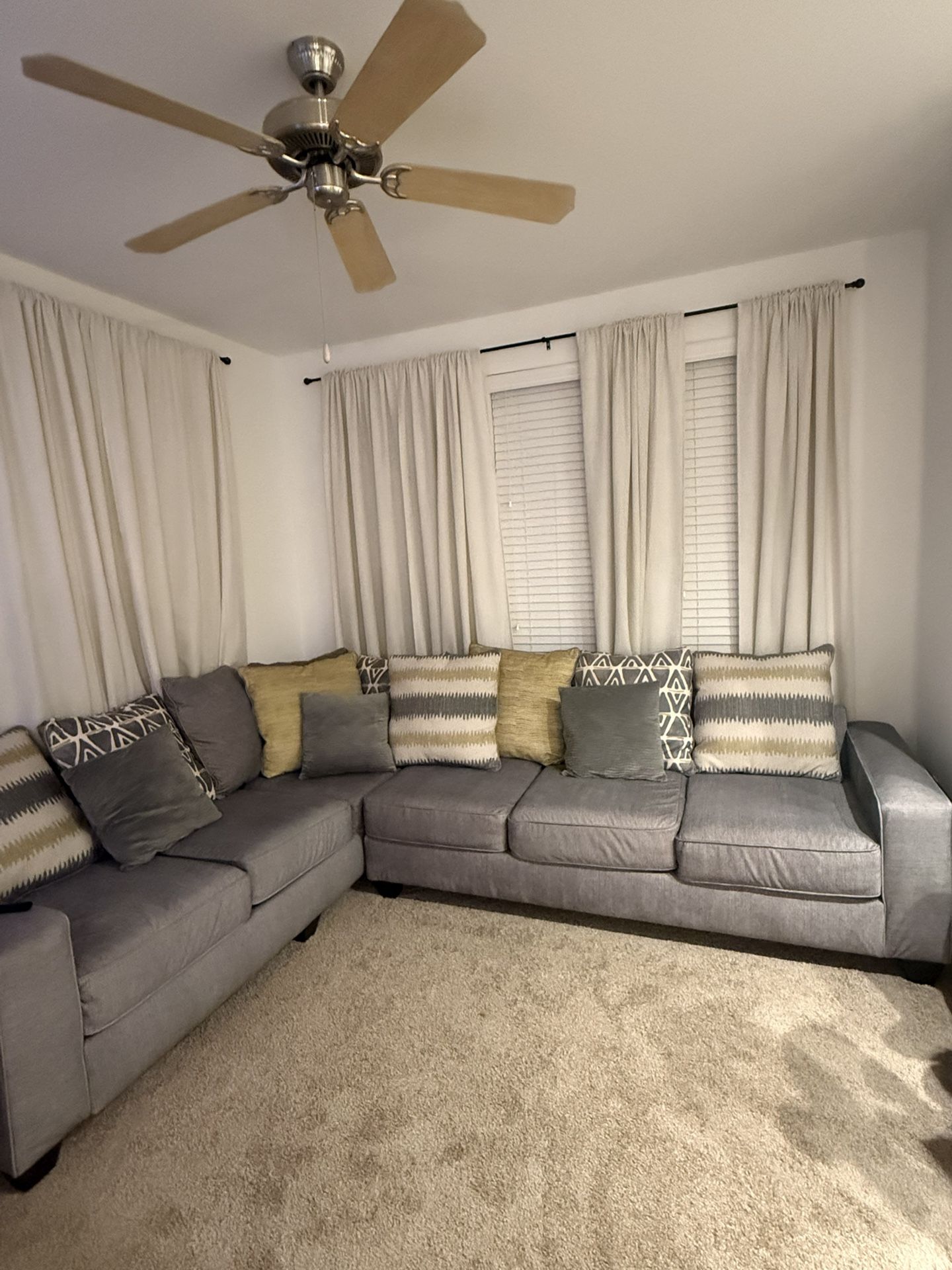 Grey Sectional Couch