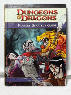 Dungeons & Dragons Player's Strategy Guide 4th Edition Hardcover
