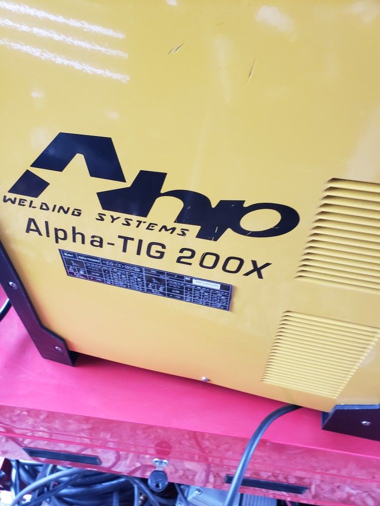 New AHP Alpha Tig 200x Welder