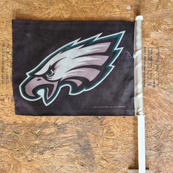 Philadelphia Eagles Car Window Flag 