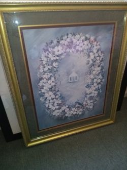 Glynda Turley authentic painting, numbered with papers