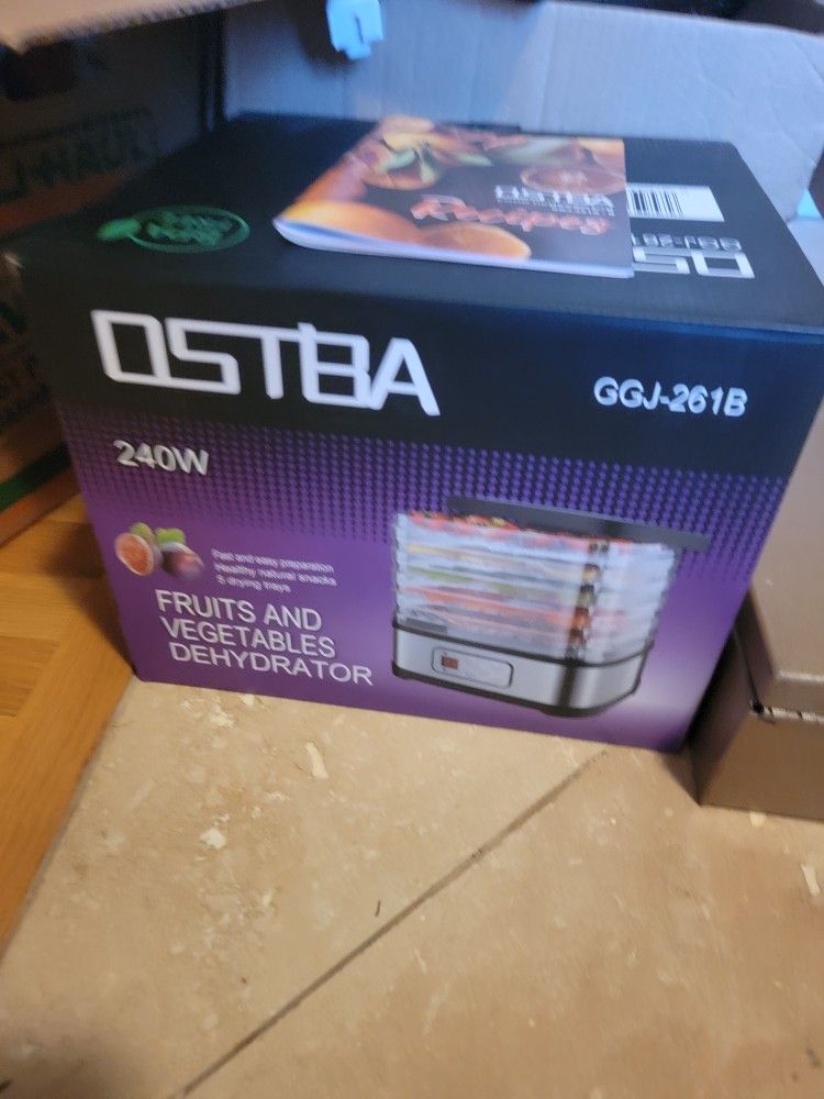 Ostba Fruit And Vegetable Dehydrator 240 Watt