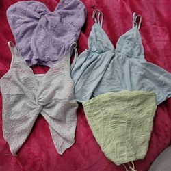 4 Pack Summer Top Set