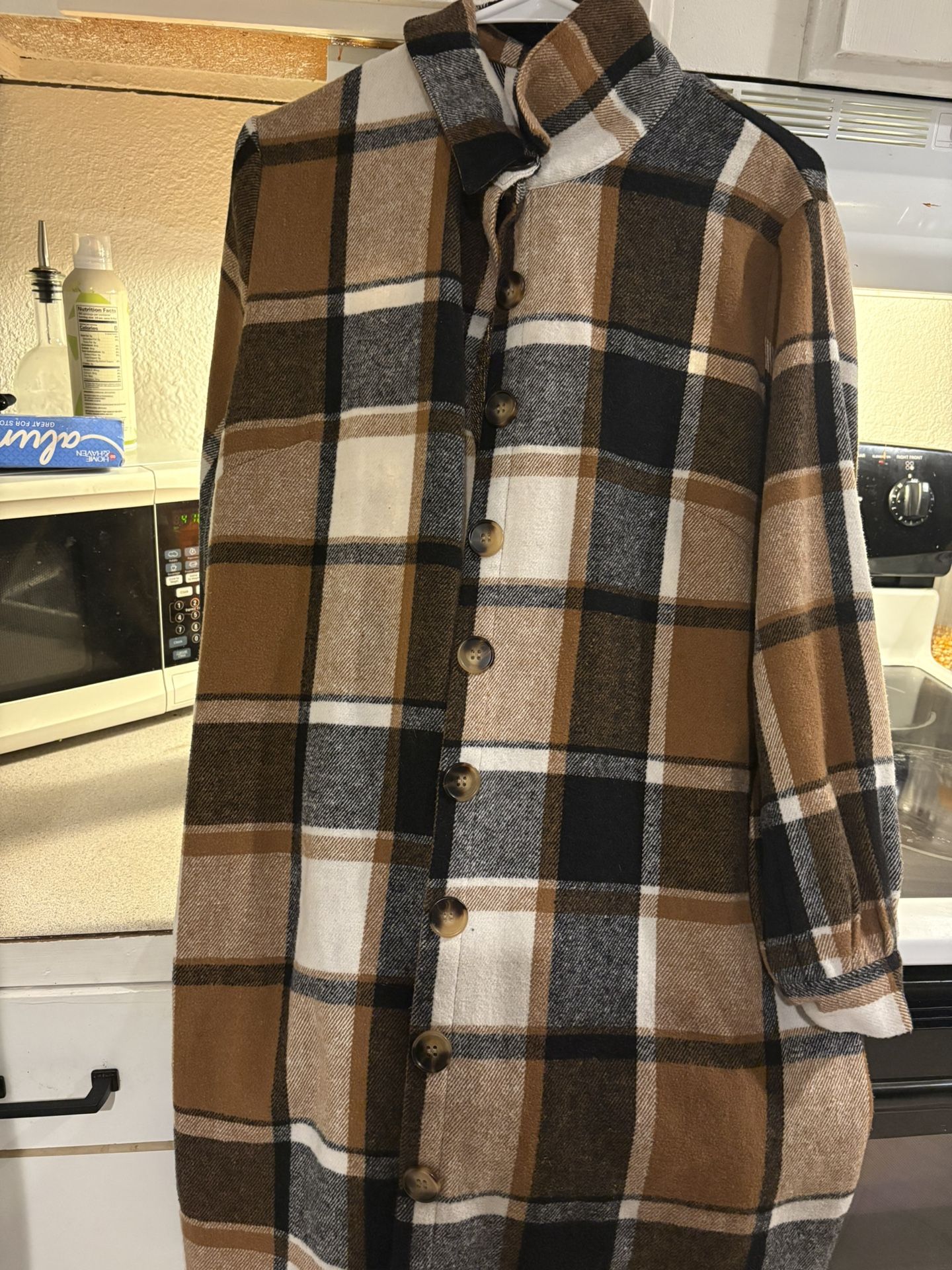 Long Flannel Coat