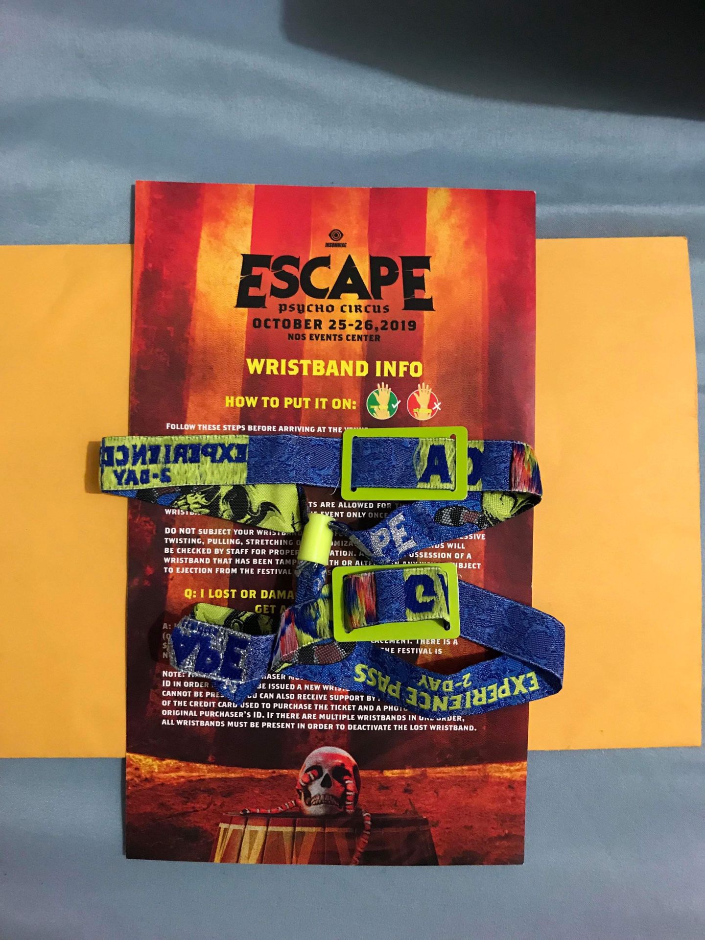 Escape Halloween ticket of 2-day GA