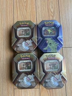 $100 for ALL FOUR Pokemon Tins