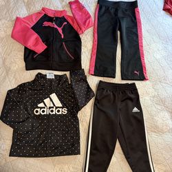 Baby  outfits  pink 24 months  black   18 months  $15  each