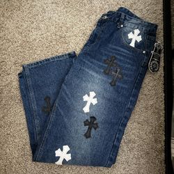 chrome heart pants 
