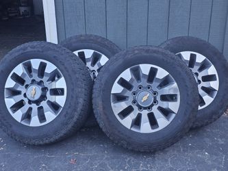 Chevy 2500 Rims, Tires, &tpms.