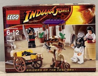 LEGO Indiana Jones 7195 Ambush in Cairo - NEW Sealed Mint Box Retired 2009