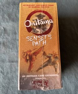 Onitama Sensei’s Path Anonitama Card Expansion Set - New/Sealed 