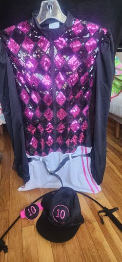 Halloween DREAMGIRL Sexy Adult Race Track "She's Racyl" Costume size S