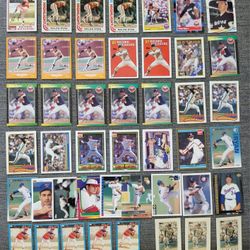 Lot of 45 Nolan Ryan Baseball Cards 1(contact info removed) Astros Rangers Hall of Fame