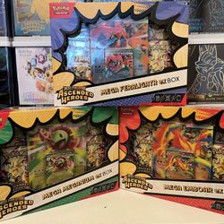 Ascended Heroes Mega Ex Boxes