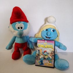  Smurfs Plushie & DVD