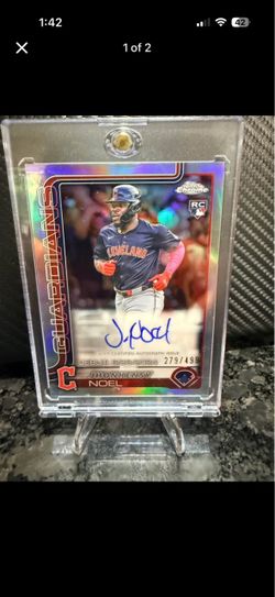 Jhonkensy Noel Topps Chrome RC Auto 279/499