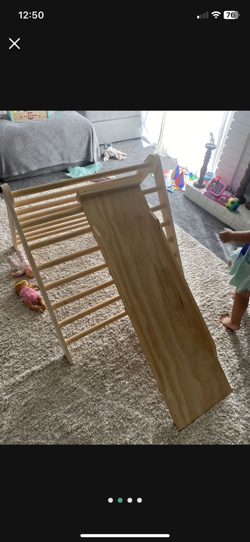 Montessori climber With Ladder