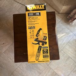[NEEDS TO GO] DeWalt 12” Compact Chainsaw 