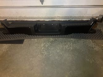 F250 F350 Super Duty XL Rear Bumper 2023-2026 Ford OEM Black Step like new take off. Some cosmetic scratches Harness was cut off