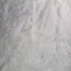 Sour Lemon 10’ x 14’ Fluffy Shag Area Rug – Cream, Machine Washable, Non-Slip