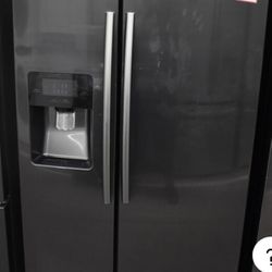 Samsung Side By Side Refrigerator Grey