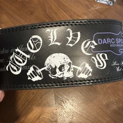 Darc Sport Weightlifting Belt Lever Wolves 