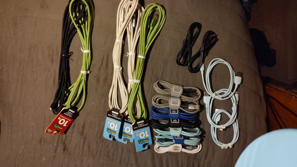 iPhone Cords And Case All Brand New