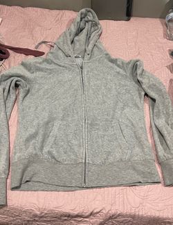 Fashion Nova Velour Zip-Up Hoodie