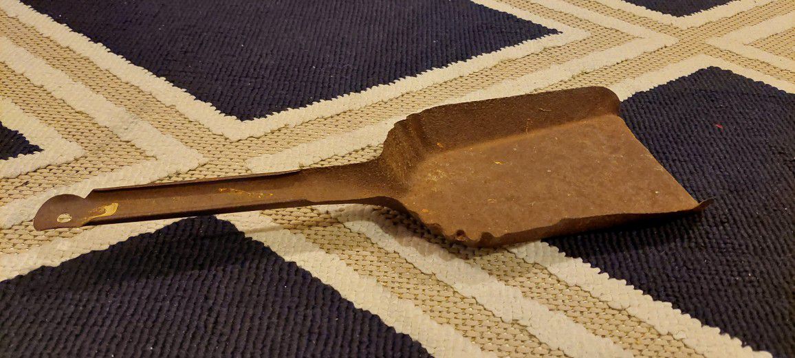 Antique Vtg Coal Stove Ash Tray Shovel 
