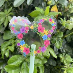 Disneyland, Disney, Small World, Mickey Garland Clear Sticker