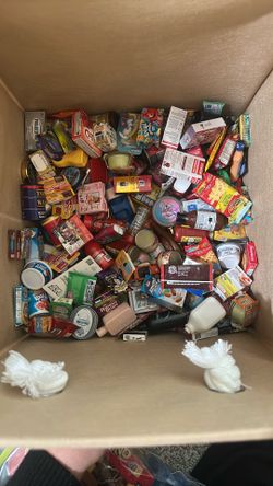 box of mini brands collection