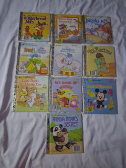 10 'a first little Golden book's