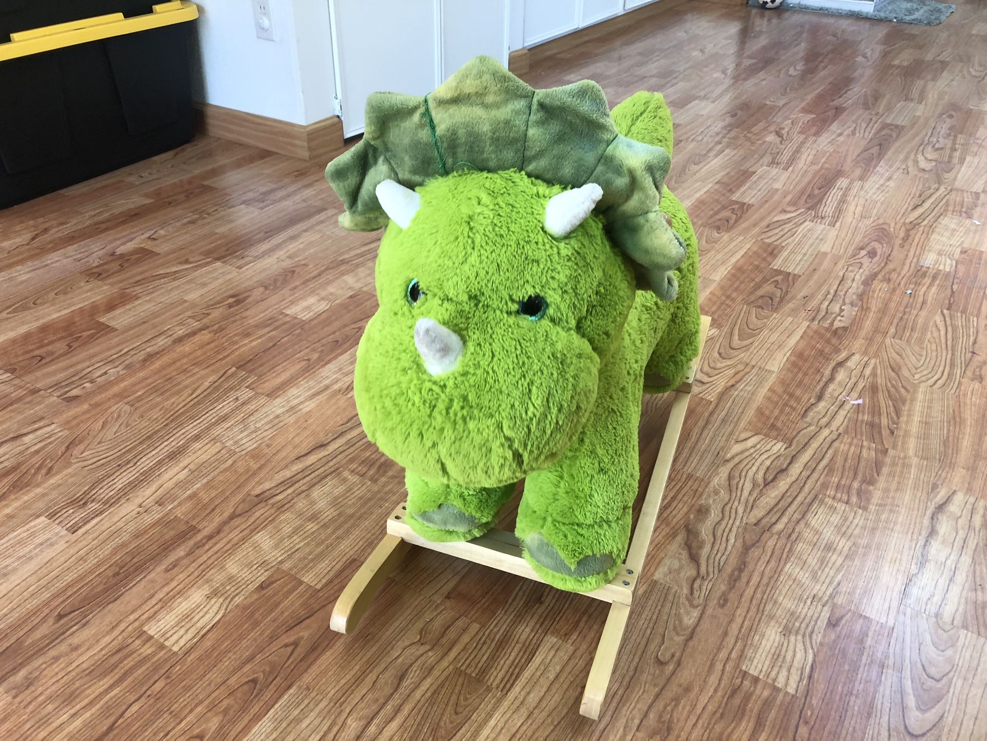 rocking dinosaur