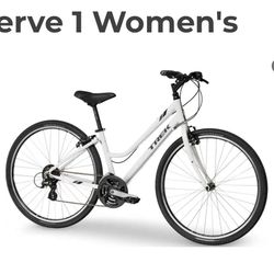 Trek Verve 1 Disc Low Step Era White