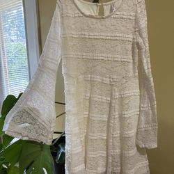 Ivory Lacy Dress 