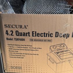 4.2 Qt. Electric Fryer 