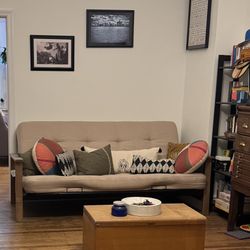 Full Sized Wood Futon