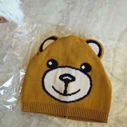 Moschino Kids Teddy Bear Beanie 