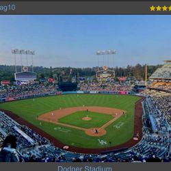 Dodgers vs Padres Row 3RS June 18th 2 Seats Together