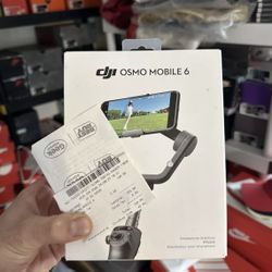DJI Osmo Mobile 6 (Used Maybe 5 Times!) In MINT Condition!!!