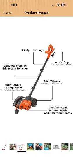 Lawn Edger Trencher
