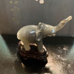 Smokey Jade Elephant