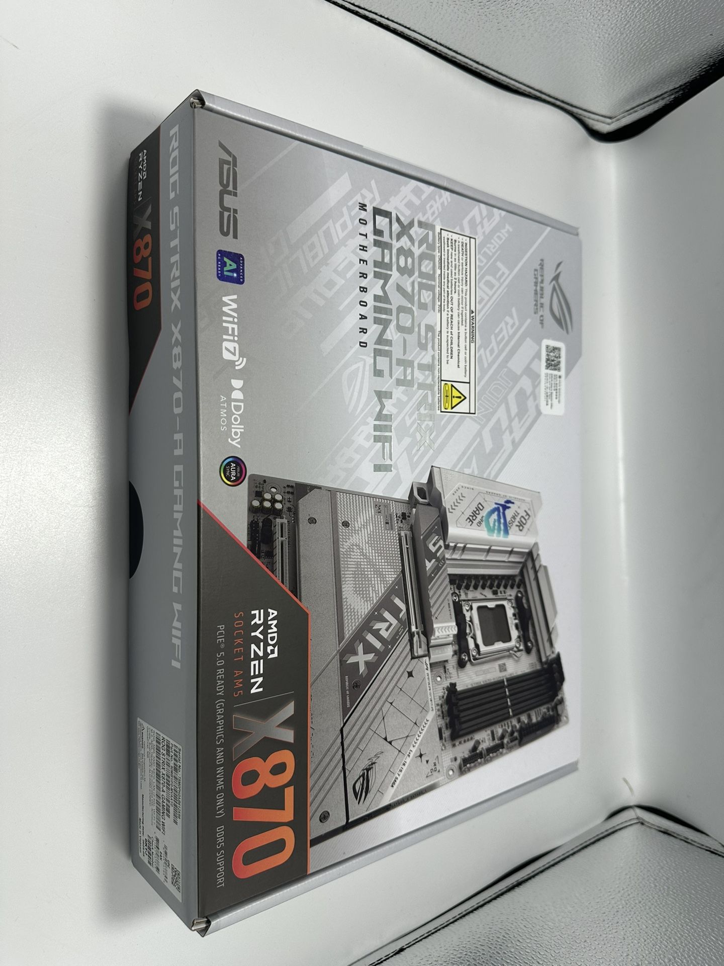 ASUS ROG STRIX X870-A GAMING WIFI AMD AM5 X870 ATX motherboard