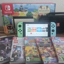 Nintendo Switch Special Edition Animal Crossing