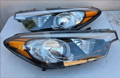 14-16 Kia Forte Projector Headlights Luces Focos Micas Faros Faroles Headlamps